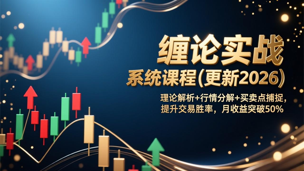 缠论实战系统课程(更新2026-巅峰创业网