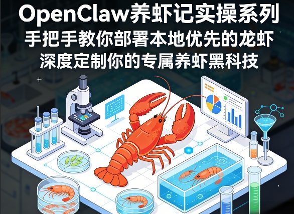 OpenClaw养虾记实操系列,手把手教你部署本地优先的龙虾,深度定制你的专属养虾黑科技(更新)-巅峰研习社