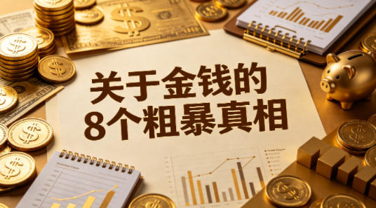 某公众号付费文章：关于金钱的8个粗暴真相-巅峰研习社