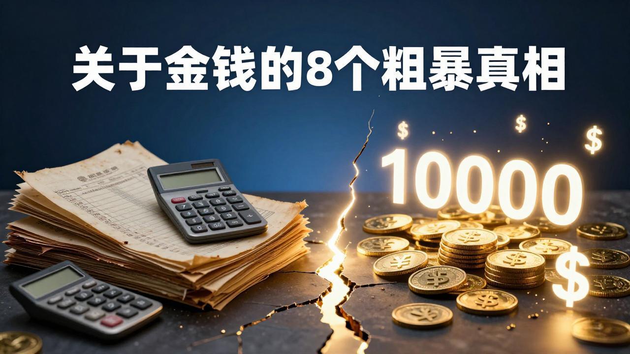 付费文章：关于金钱的 8 个粗暴真相，彻底重塑你的赚钱思维与财富认知-巅峰研习社