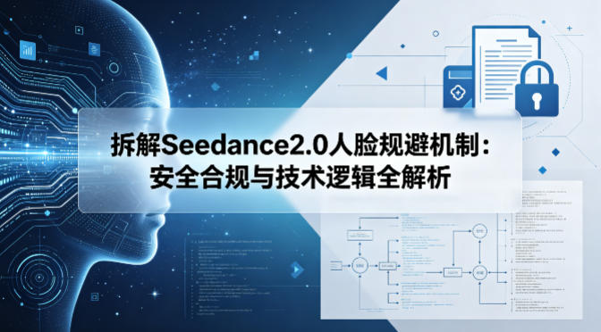 拆解Seedance2.0人脸规避机制：安全合规与技术逻辑全解析-巅峰研习社