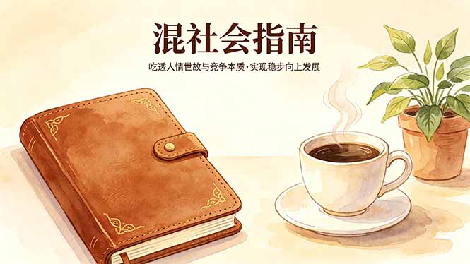 付费文章：混社会指南，吃透人情世故与竞争本质，实现稳步向上发展-巅峰研习社