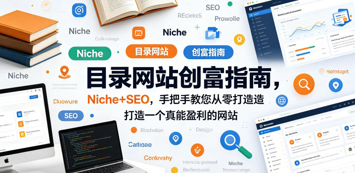 目录网站创富指南，Niche+SEO，手把手教您从零打造打造一个真能盈利的网站【原创双语字幕】-巅峰研习社