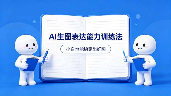 AI生图不是做漂亮图，而是表达能力。这套方法让小白也能稳定出好图-巅峰研习社