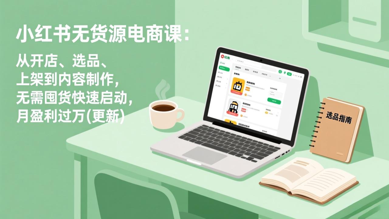 小红书无货源电商课(5月12更新-巅峰研习社