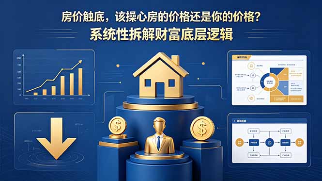 付费文章:房价触底,该操心房的价格还是你的价格?系统性拆解财富底层逻辑-巅峰研习社