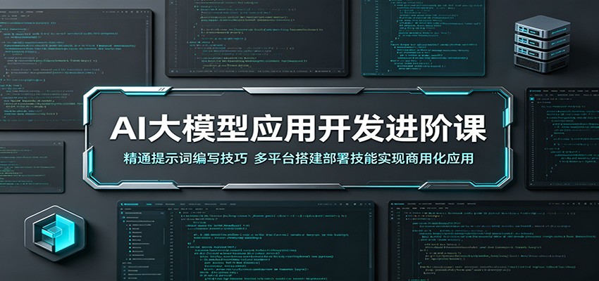 AI大模型应用开发进阶课：精通提示词编写技巧，多平台搭建部署技能实现商用化应用-巅峰研习社