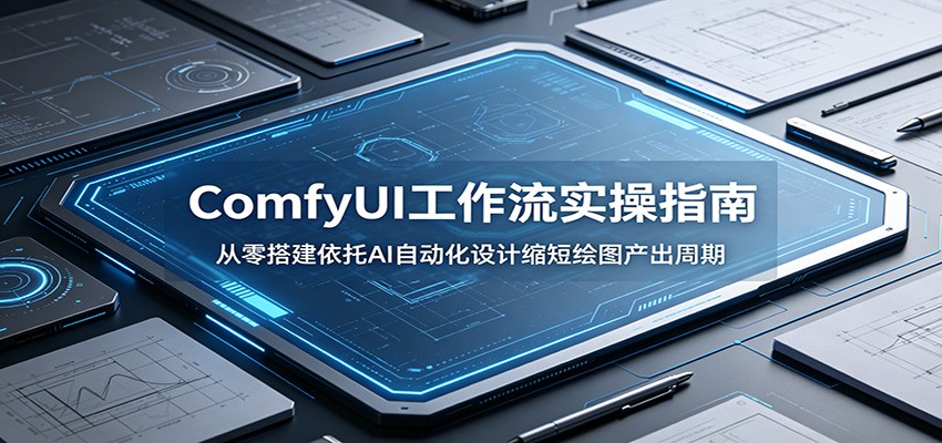 ComfyUI 工作流实操指南：从零搭建依托AI自动化设计缩短绘图产出周期-巅峰研习社