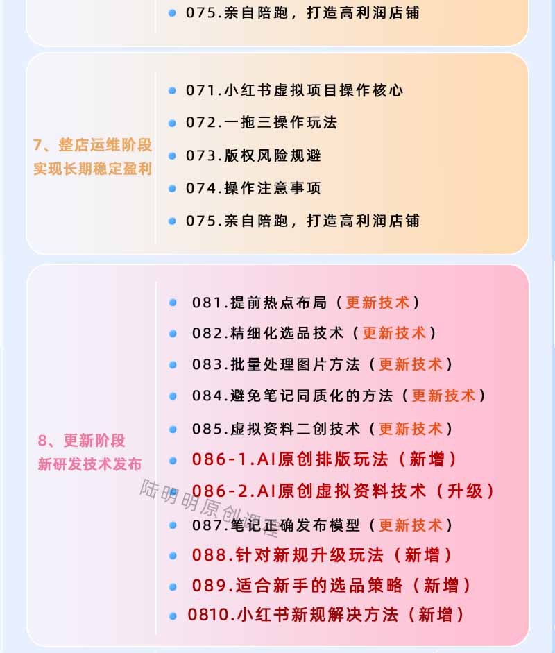 图片[4]-小红书虚拟项目特训班9.0，全面拥抱AI，批量产出原创PPT货源，单品/单店纯利润几万到几十W-巅峰研习社