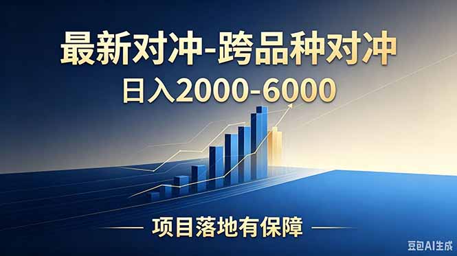 跨品种对冲震撼首发！日收益2000-6000+，项目绿色长久，安全稳健，合规靠谱，可批量放大-巅峰研习社