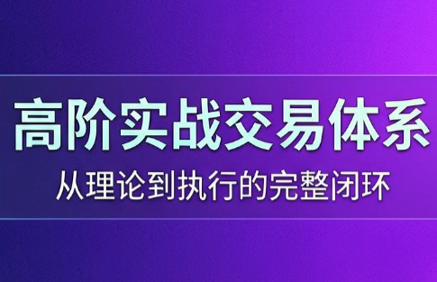 高老师·高阶实战交易体系(更新6月)-巅峰研习社