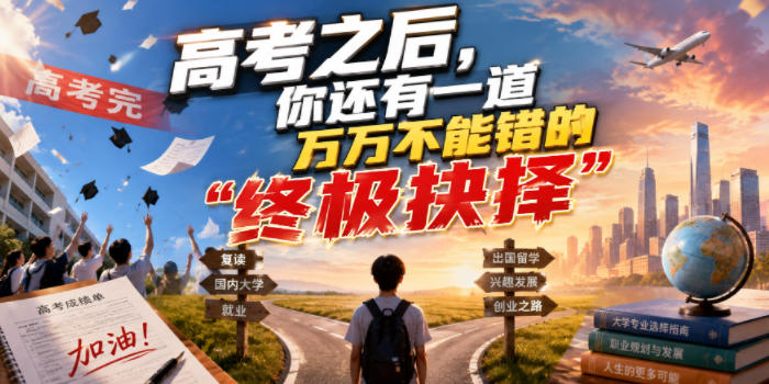 付费文章:高考之后,你还有一道万万不能错的“终极抉择”-巅峰研习社