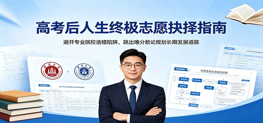 高考后人生终极志愿抉择指南:避开专业院校选错陷阱,跳出唯分数论规划长期发展道路-巅峰研习社