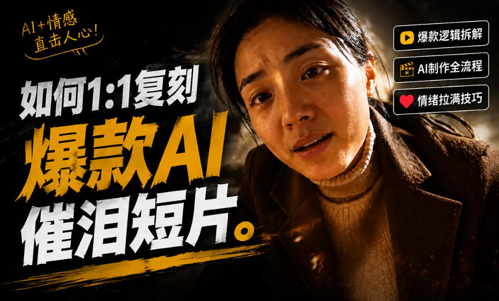 豆包+Gemini生成真人AI短剧-拆解复刻百万爆款第一人称短片,一站式讲透爆款复刻全流程-巅峰研习社