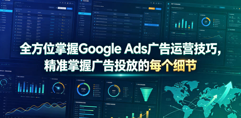 全方位掌握Google Ads广告运营技巧，精准掌握广告投放的每个细节【原创双语字幕】-巅峰研习社
