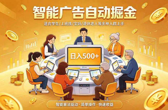 2026年最好做的项目：自动掘金项目，小白轻易上手，单日轻松收入500+【揭秘】-巅峰研习社