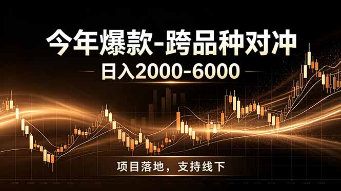 全新跨品种对冲模式上线！日稳定盈利 2000-6000，合规长久可批量放大-巅峰研习社
