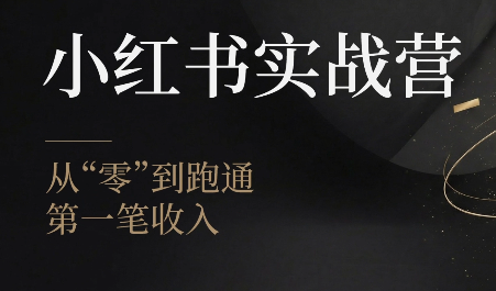 金金老师·小红书实战营-巅峰研习社