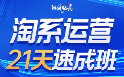 白凤电商·淘系运营21天速成班(更新7月)-巅峰研习社