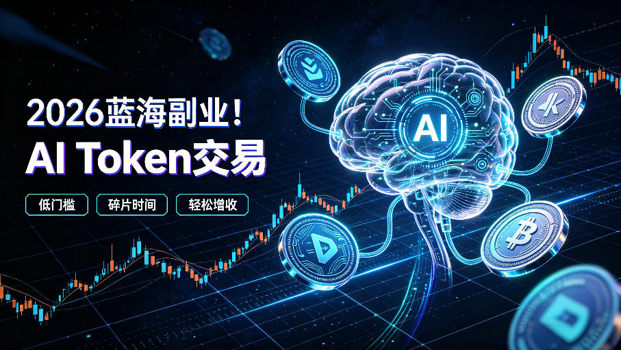 2026全新风口副业｜AI智能Token交易，空闲时间轻松 賺 收益，无需全天盯盘【揭秘】-巅峰研习社