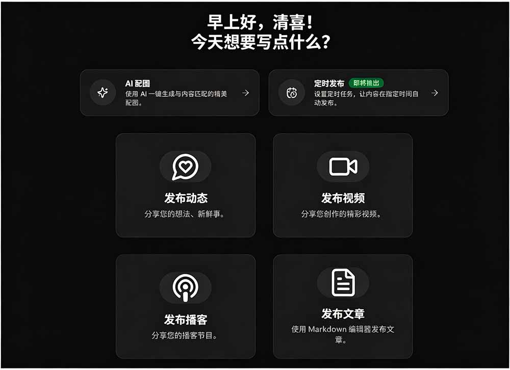 图片[1]-一键发布内容到 10+ 社交媒体平台！支持视频/图片内容，一次编辑全网-巅峰研习社