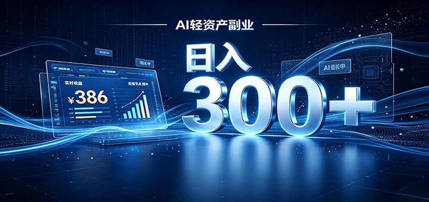 2026 AI轻资产风口,Token中转站小白可入局,日入300+-巅峰研习社