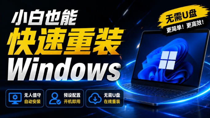 免U盘重装!这工具让小白也可快速重装Windows,支持无人值守配置,数据无忧CmzPrep_Rev2-巅峰研习社