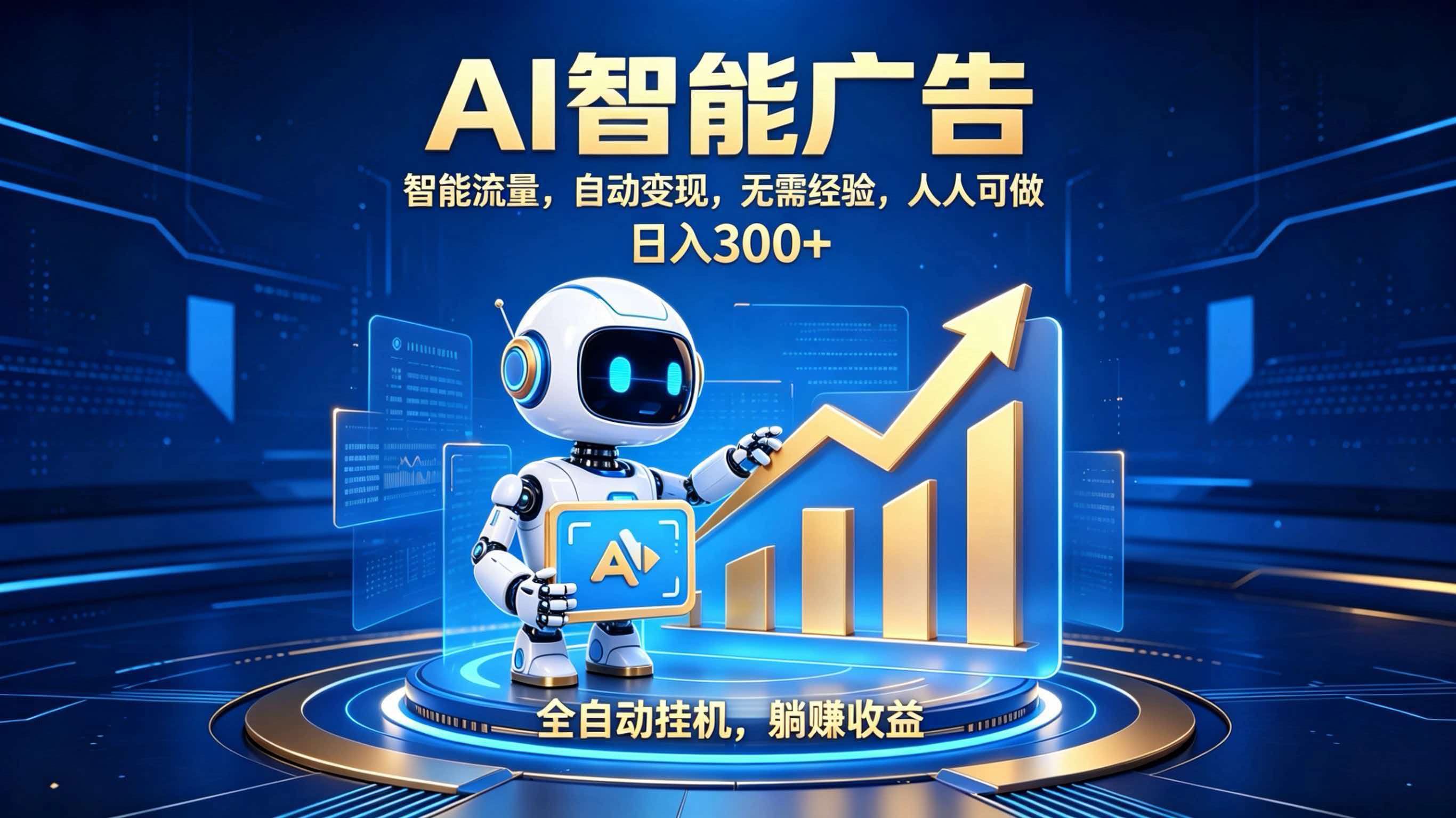 轻资产新赛道,全自动AI广告,打造持续收益-巅峰研习社