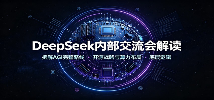 DeepSeek内部交流会解读：拆解AGI完整路线，开源战略与算力布局底层逻辑-巅峰研习社