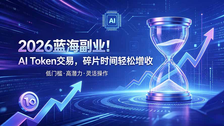 AI Token算力赛道！普通人可入局的数字副业-巅峰研习社
