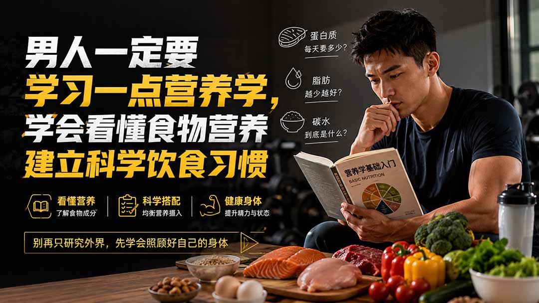 付费文章：男人一定要学习一点营养学，学会看懂食物营养建立科学饮食习惯-巅峰研习社