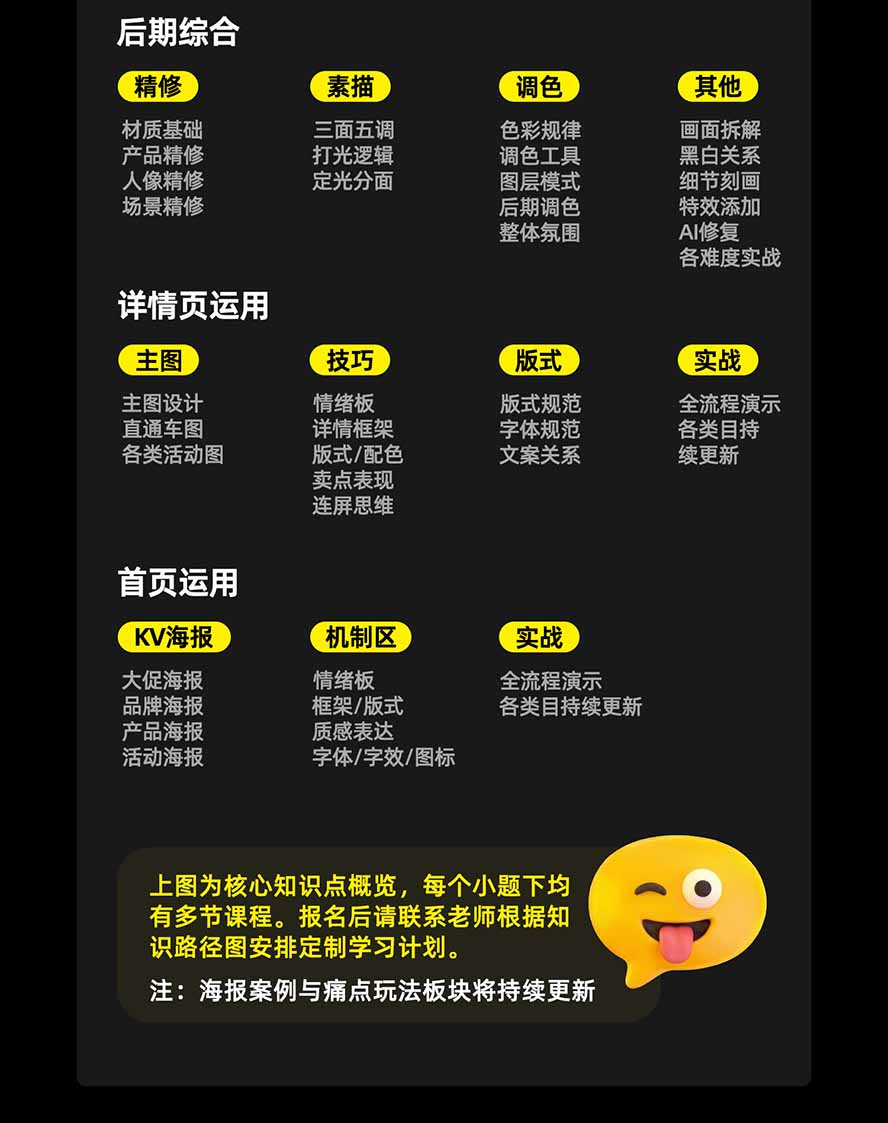 图片[4]-电商头等舱AI设计全能进阶2026新课：PS+即梦+Nano Banana+ComfyUI，从产品精修到详情页全案设计-巅峰研习社