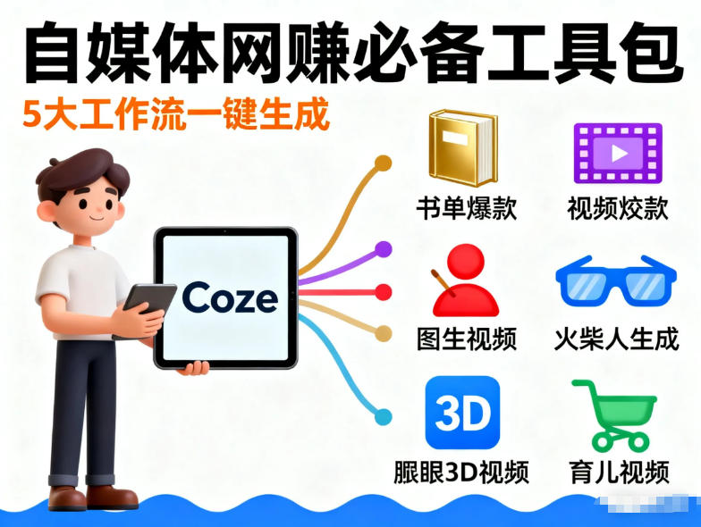 Coze工作流合集，内容一共100份左右，内容丰富，可以提供工作效率-巅峰研习社
