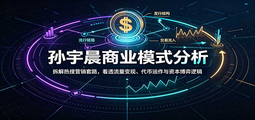 孙宇晨商业模式分析：拆解热搜营销套路，看透流量变现、代币运作与资本博弈逻辑-巅峰研习社