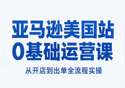 亚马逊美国站0基础运营课-巅峰研习社