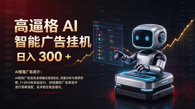 普通人的 AI 副业机会，日入300+新手小白也能起步，-巅峰研习社