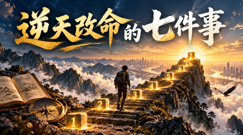 付费文章：逆天改命的七件事-巅峰研习社